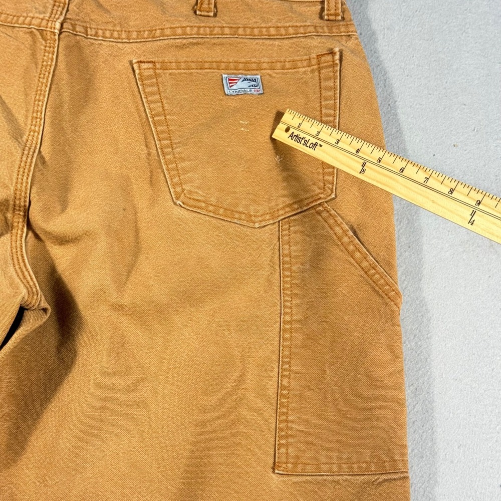 Tyndale FR Flame Resistant Work Pants Mens 40x32 Brown Duck Canvas NFPA 2112 USA - Picture 14 of 16